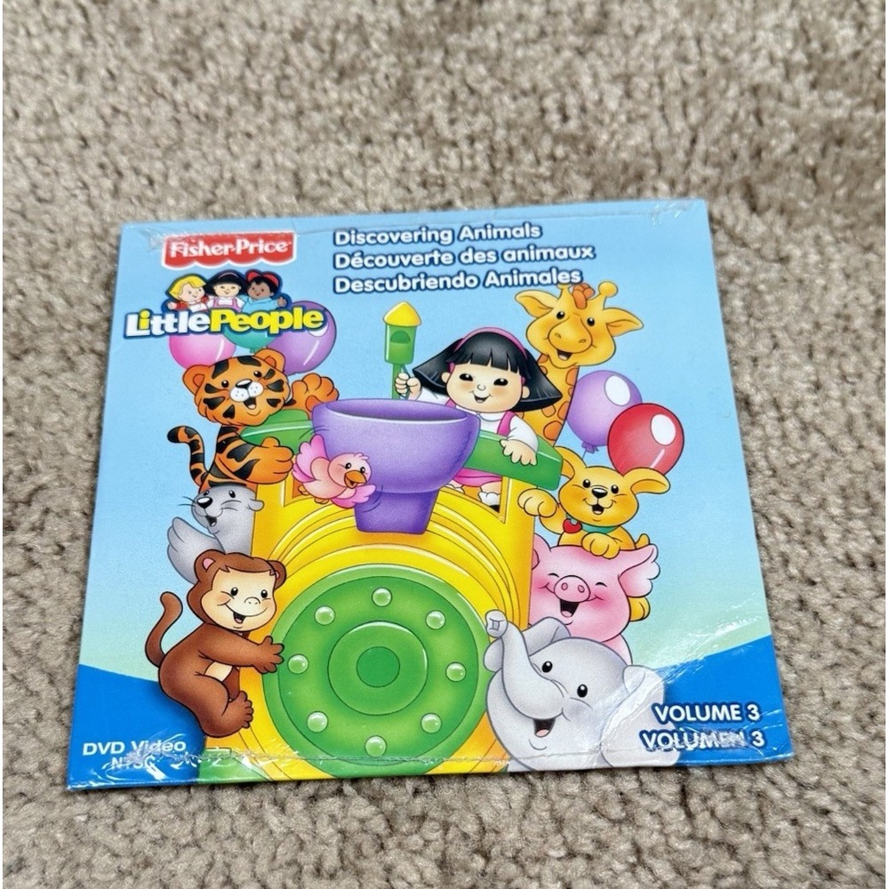Fisher Price Little People Discovering Animals Volume 3 DVD New Sealed NTSC